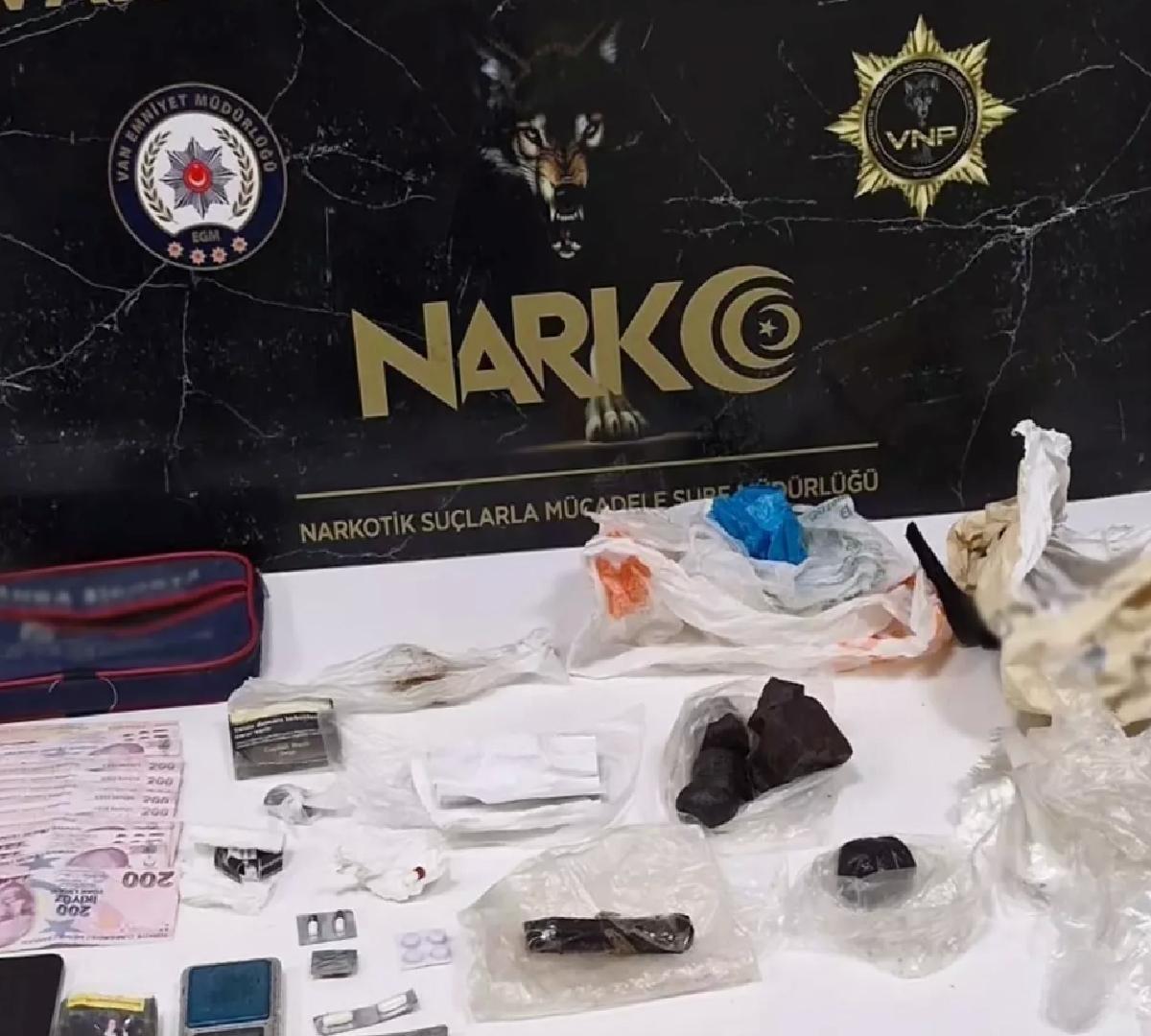 Van’da Uyuşturucu Operasyonu: 63 Gözaltı