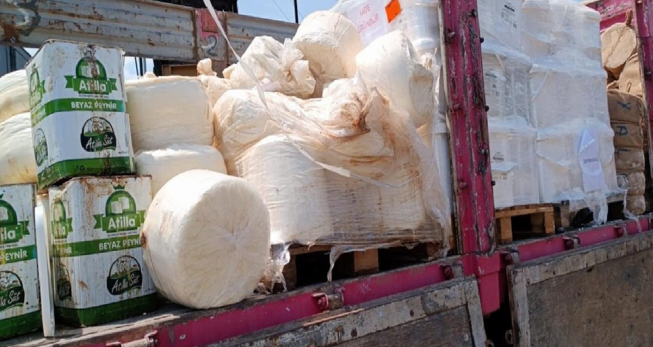Vatandaşı göz göre göre zehirleyeceklerdi: Tam 7 ton peynir imha edildi