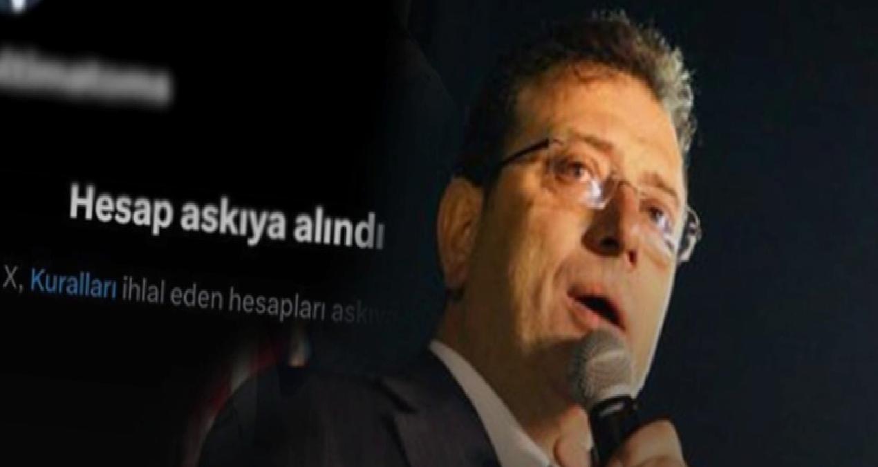 X, profil resmine İmamoğlu koyanların hesabını askıya alıyor!