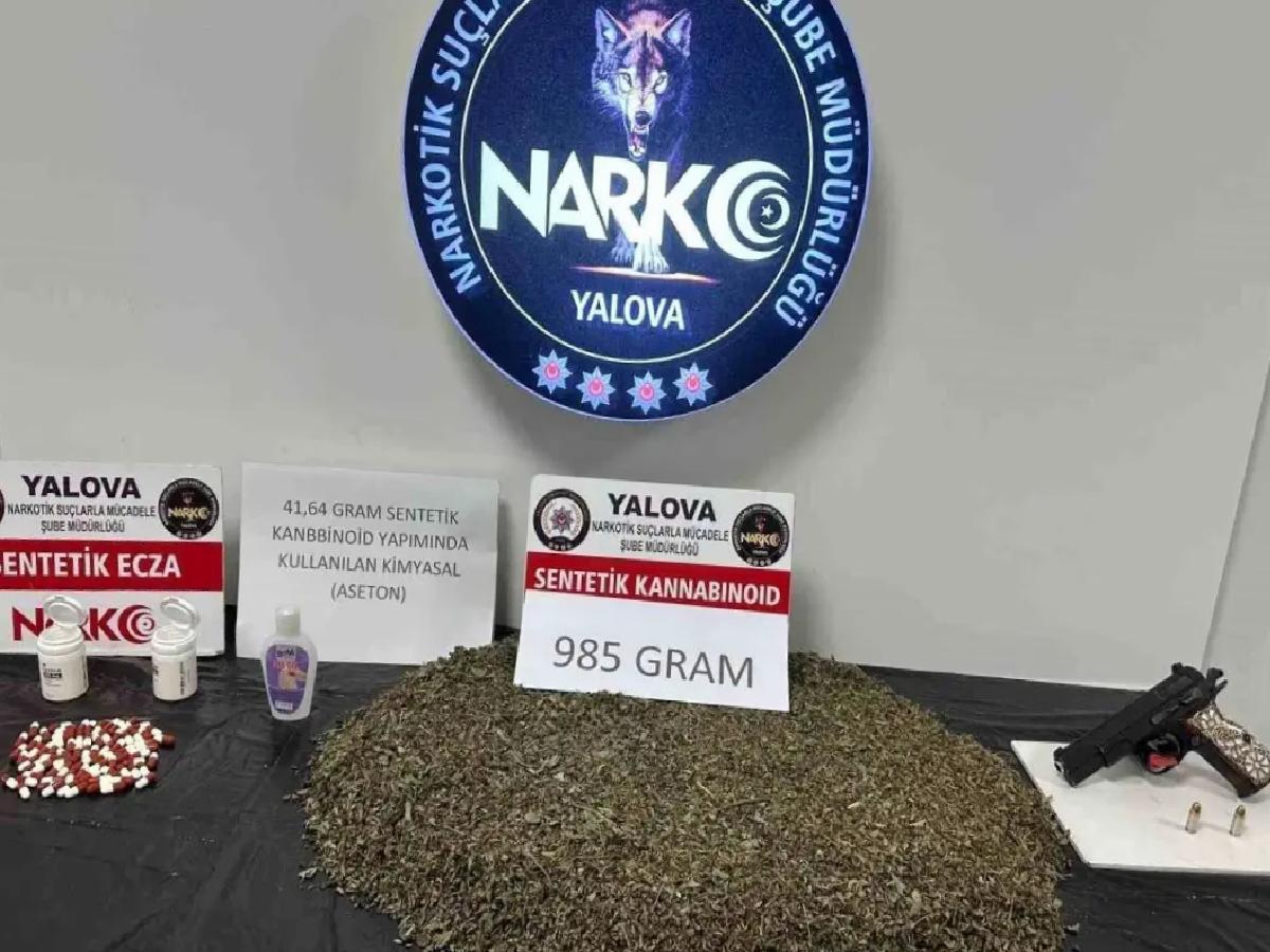 Yalova’da Uyuşturucu Operasyonu: 2 Tutuklama
