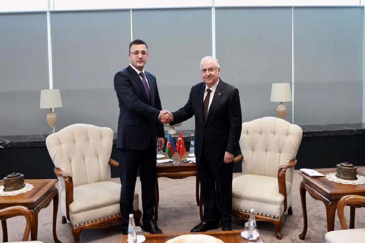 Yaşar Güler, Azerbaycanlı Bakan Yardımcısını Kabul Etti