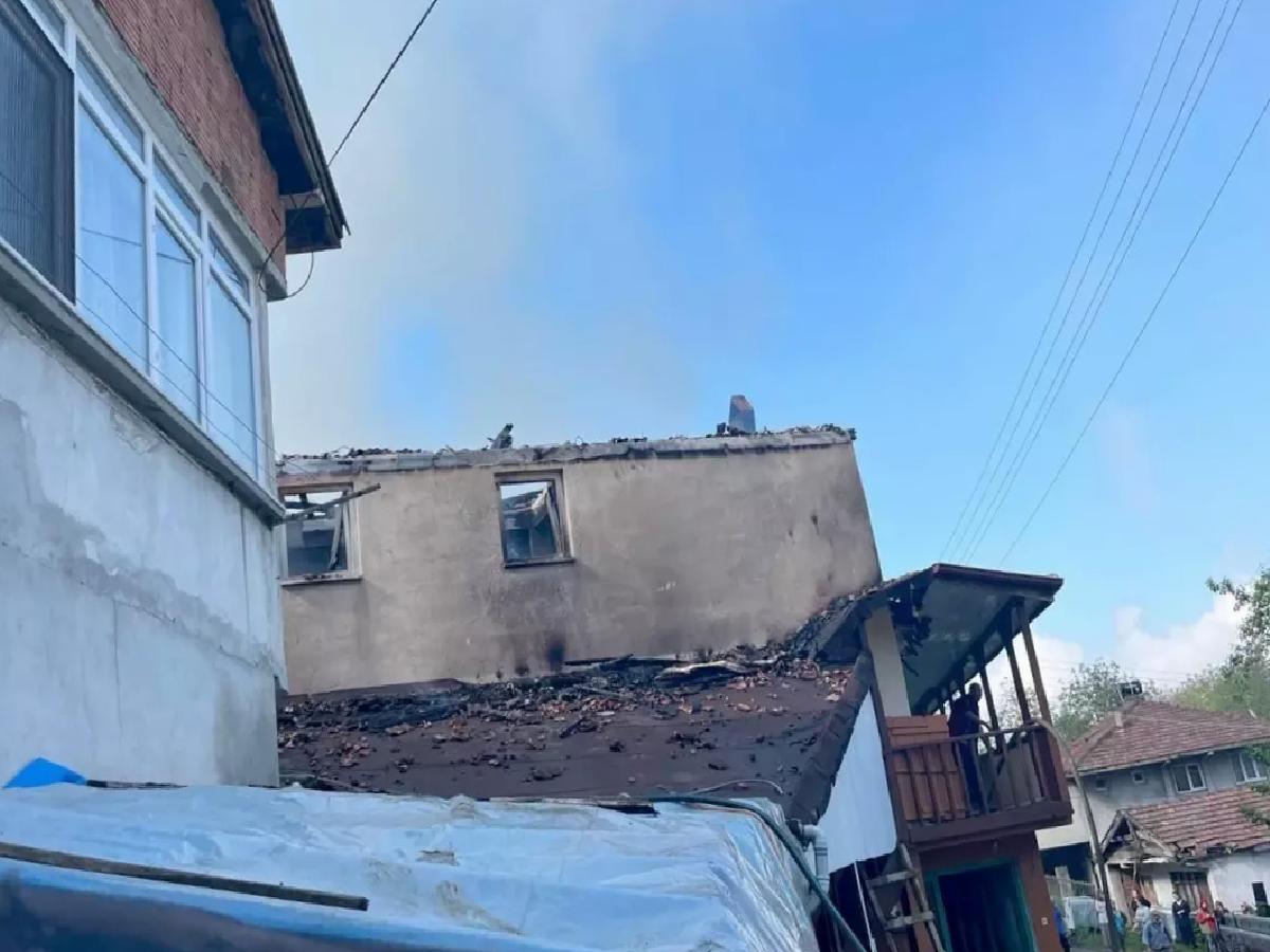 Yenice’de Cami Yangını