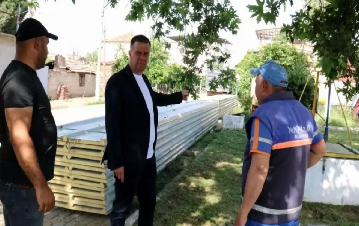 Yenipazar Belediyesi Temizlik ve Düzenleme Çalışmalarını Hızlandırdı