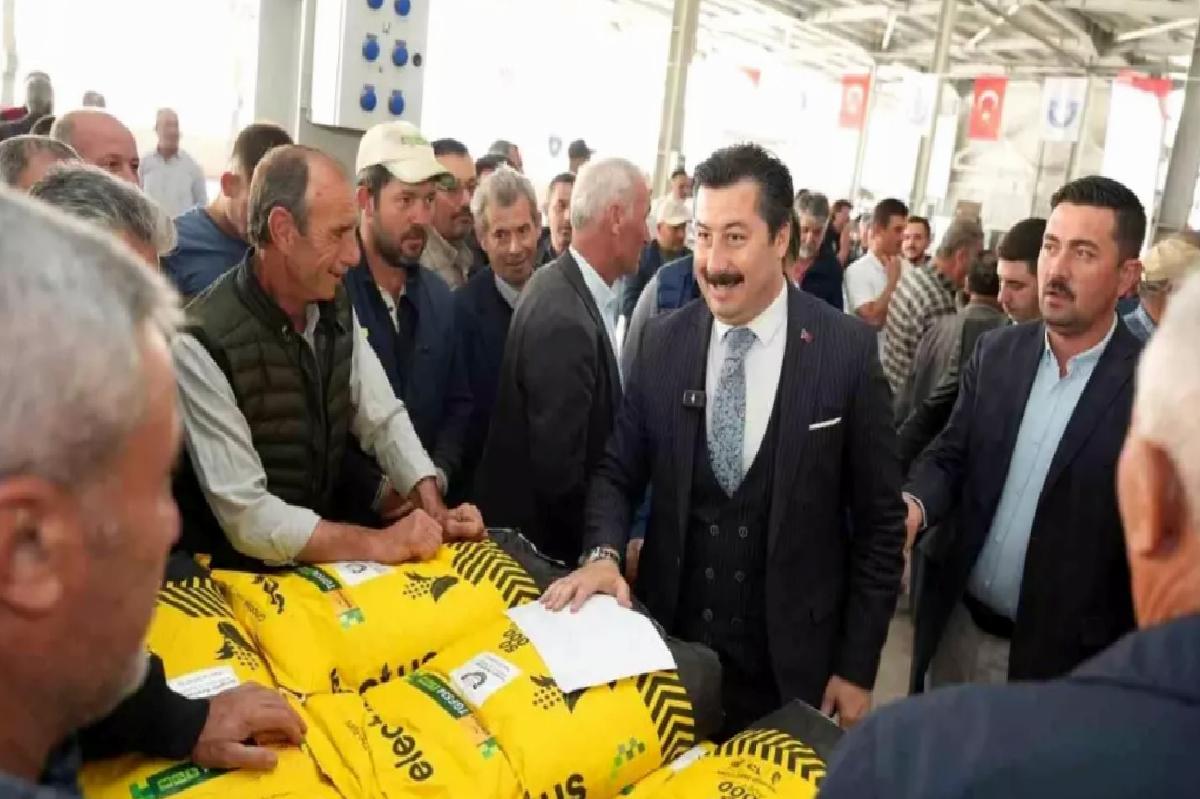Yenişehir’den Çiftçilere Tarihi Tohum Desteği