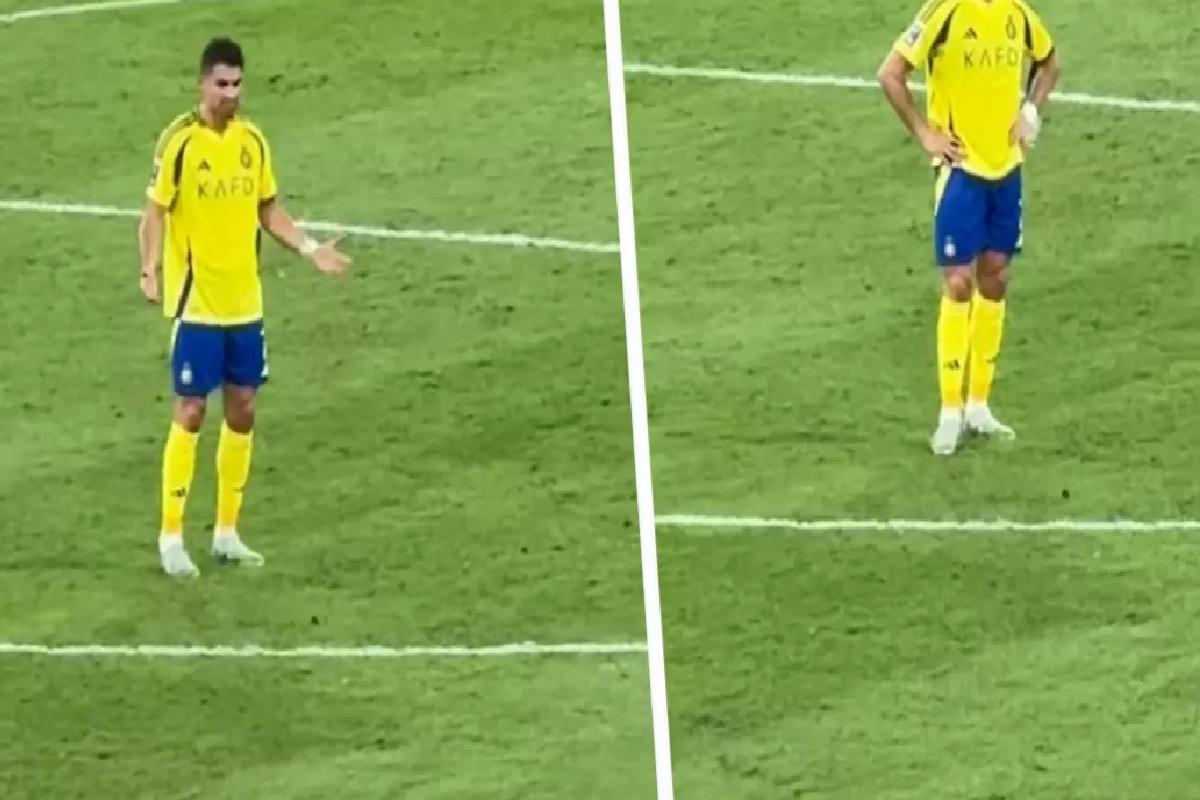 Yok artık Ronaldo! Takımı elendi, kendisiyle tartıştı