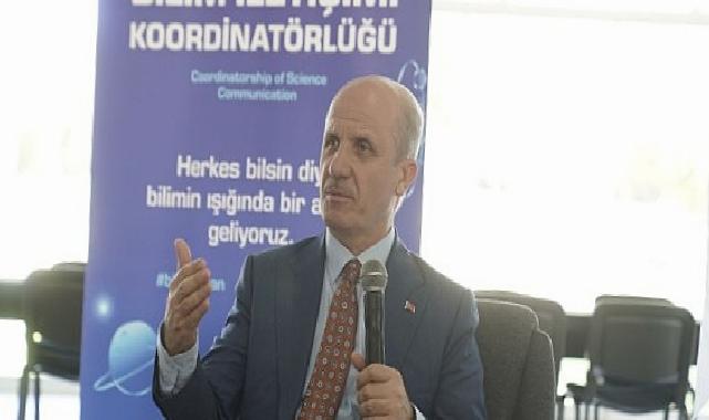 YÖK Başkanı Prof. Dr. Erol Özvar, Bilim İletişimi Ofisinde Egeli gençlerle buluştu