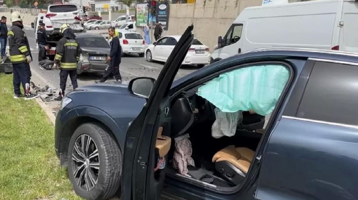 Yozgat’ta Zincirleme Trafik Kazası