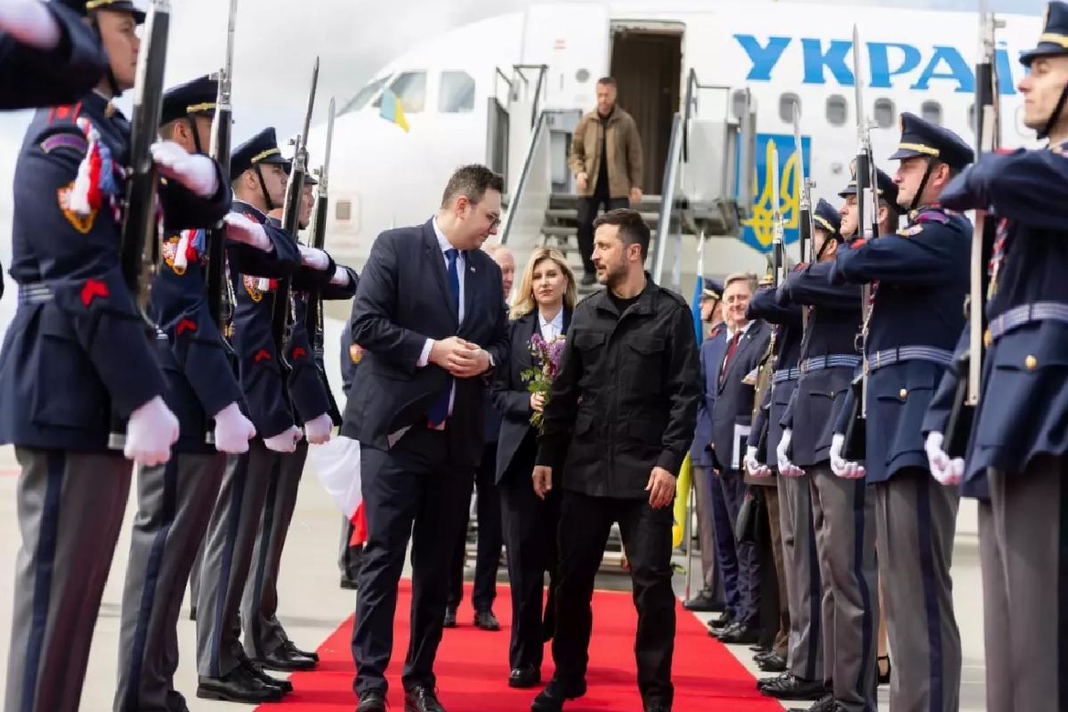 Zelenskiy, Çekya’da Resmi Ziyaret Gerçekleştirdi