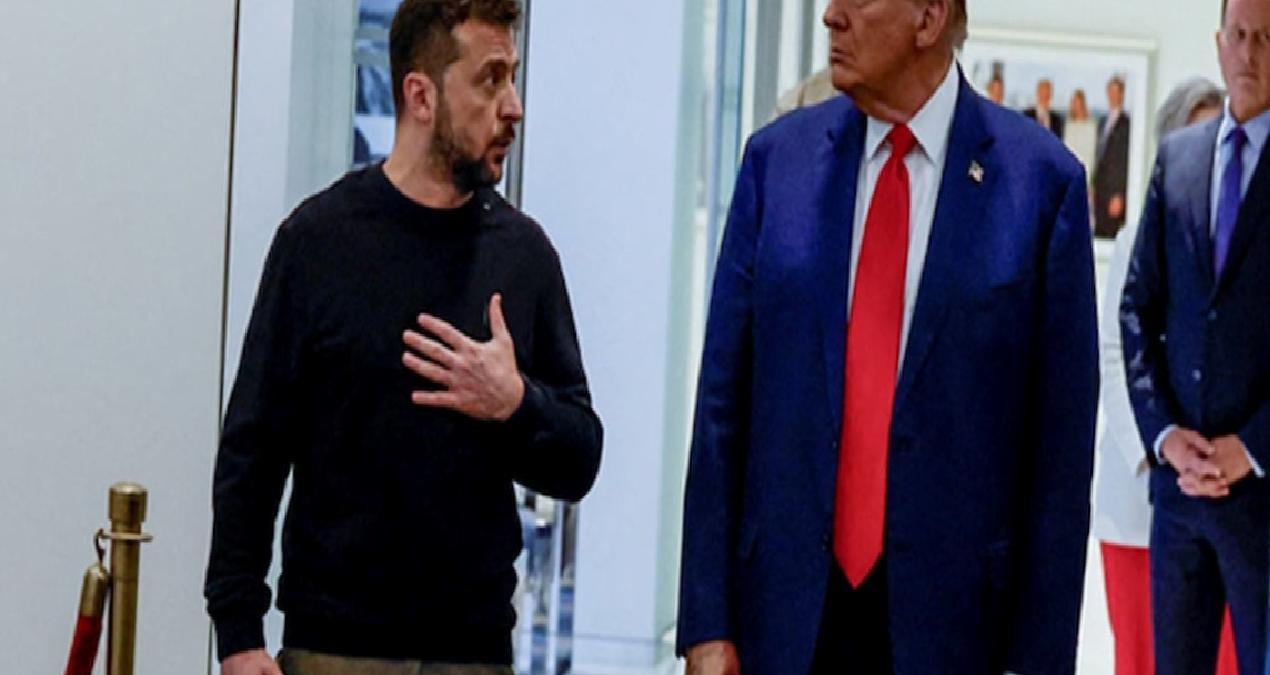Zelenskiy, Trump ile görüştü