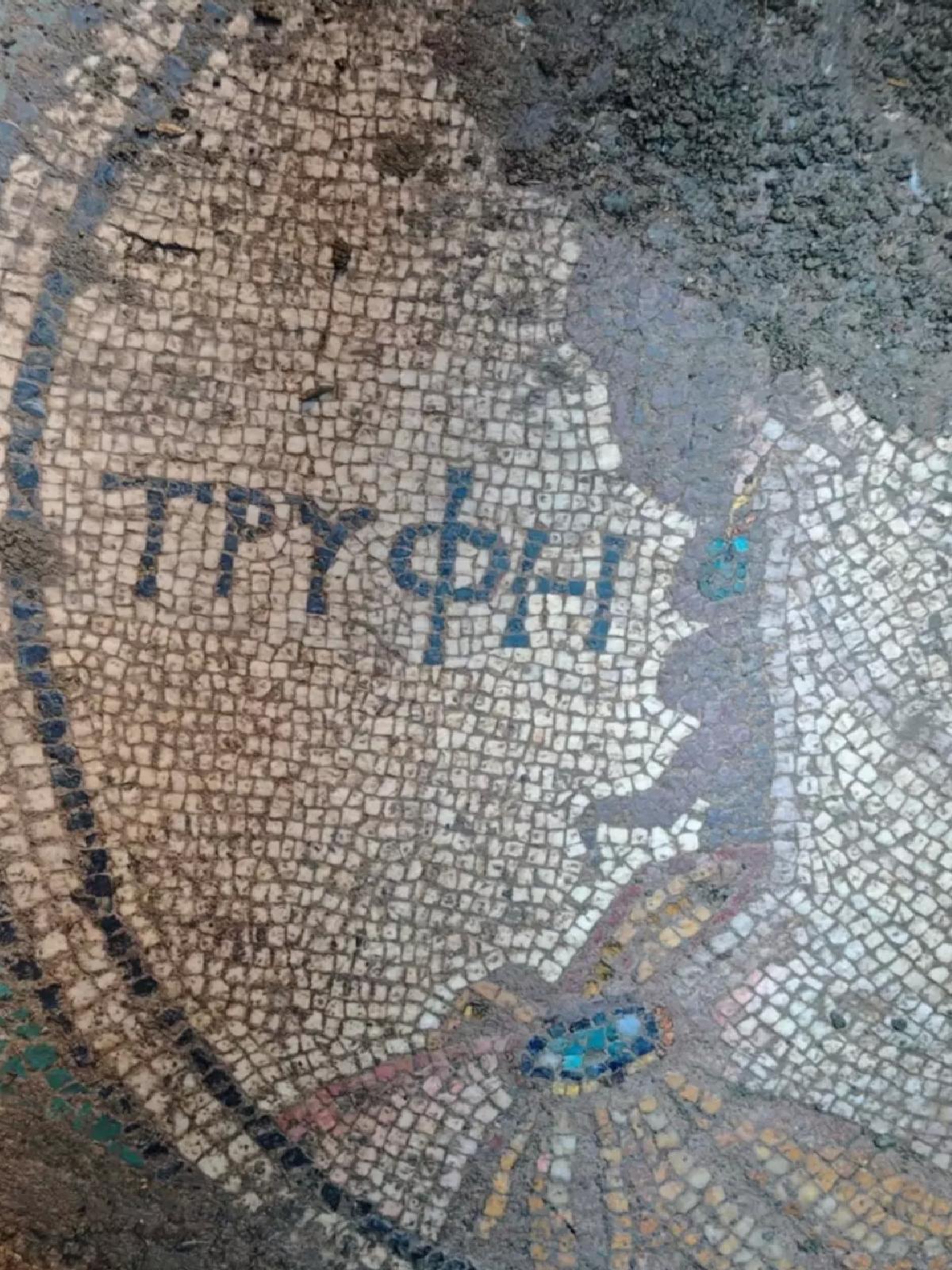 Zile’de Kaçak Kazıda Roma Mozaiği Bulundu